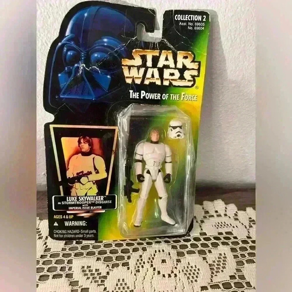 Star Wars “Power of the Force” Luke Skywalker Stormtrooper Disguise Collection 2 - Picture 3 of 3